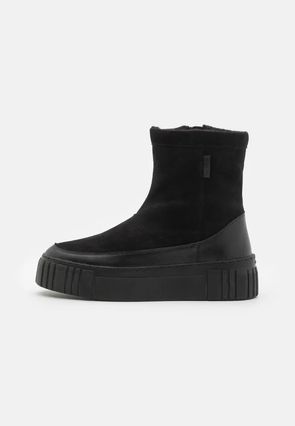 SNOWMONT - Platform ankle boots - black