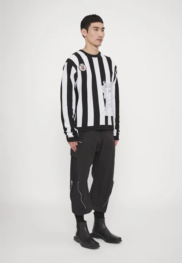 SOCCER UNISEX - Jumper - panna/black