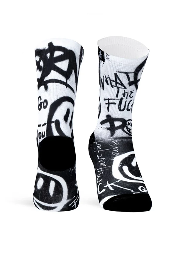 Socks - black/white