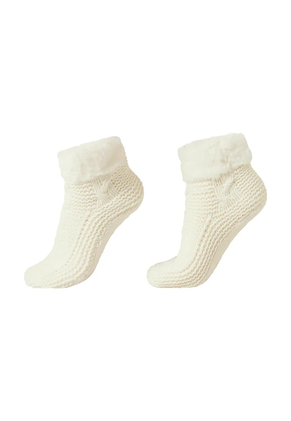 SOFT DOUBLE - Socks - white