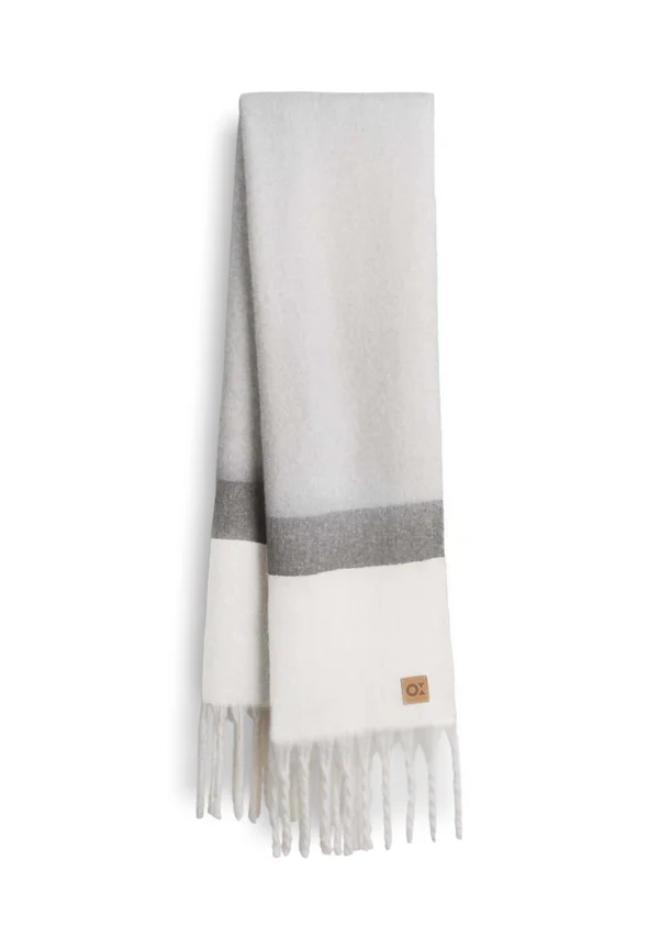 SOFT FRINGE - Scarf - hazy fog melange
