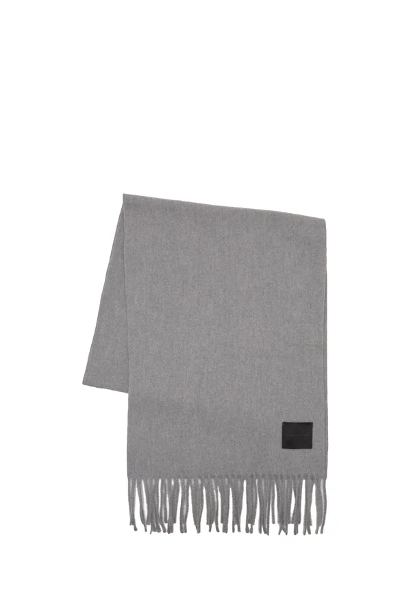 SOFT FRINGED - Scarf - grey