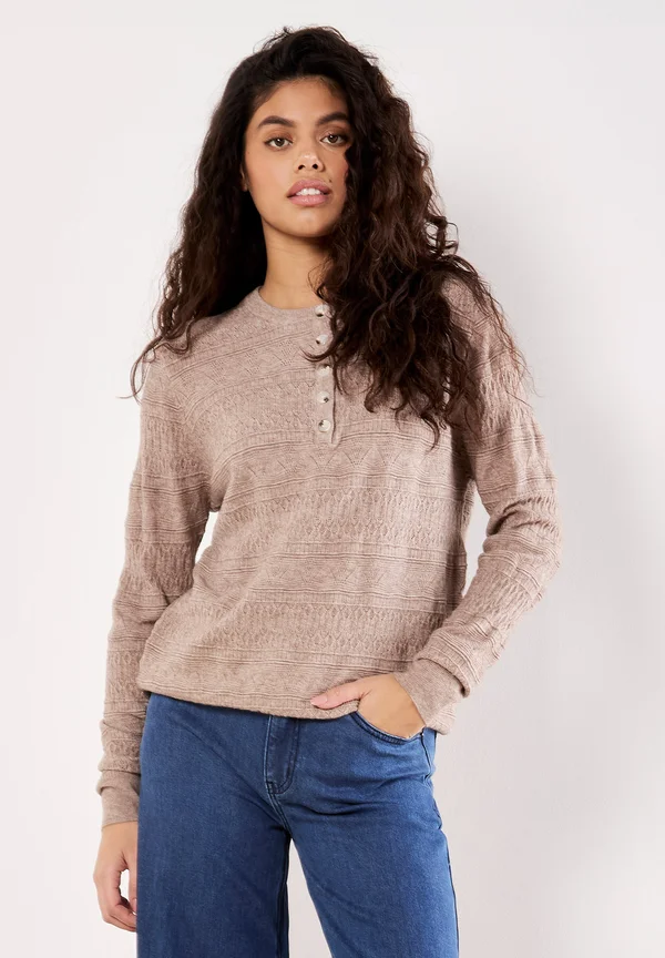 SOFT - Jumper - stone