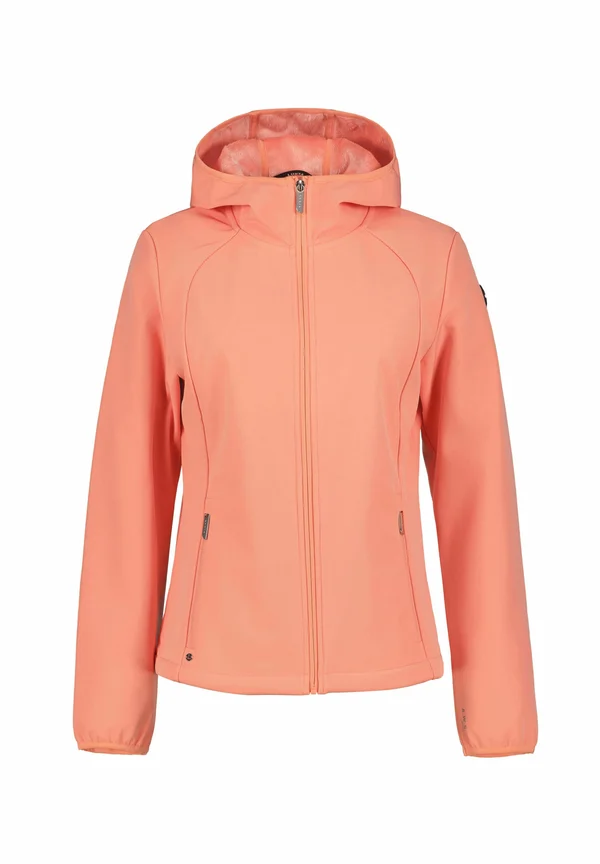 Soft shell jacket - aprikose