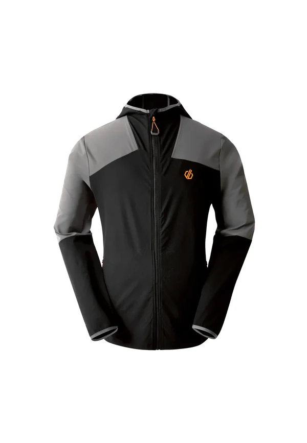 Soft shell jacket - black granite grey dml pc
