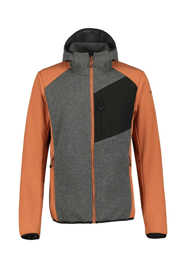 Soft shell jacket - rost