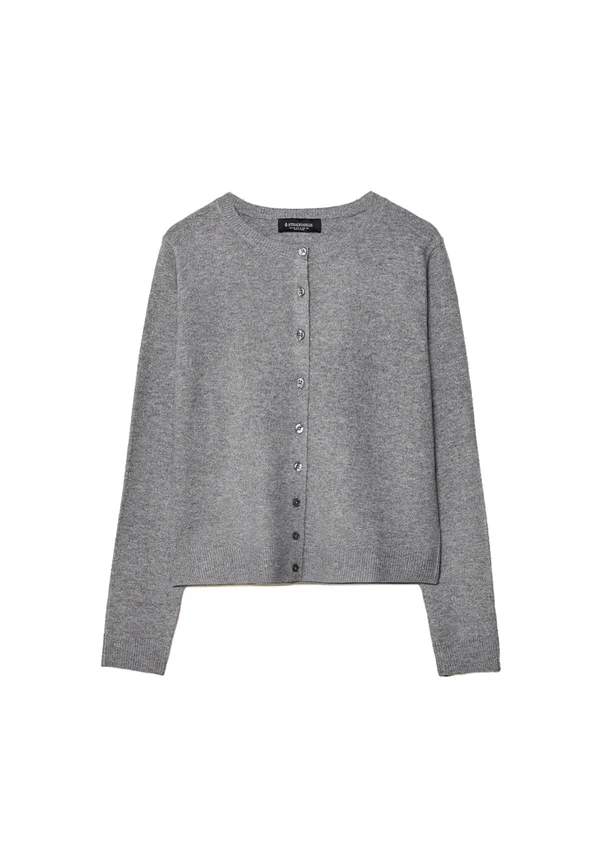 SOFT-TOUCH - Cardigan - dark grey
