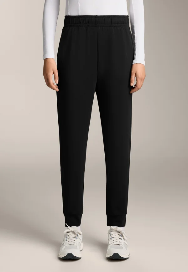 SOFT TOUCH JOGGER - Tracksuit bottoms - black