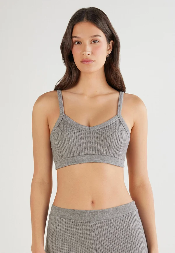 SOFT TRICOT - Bustier - grey
