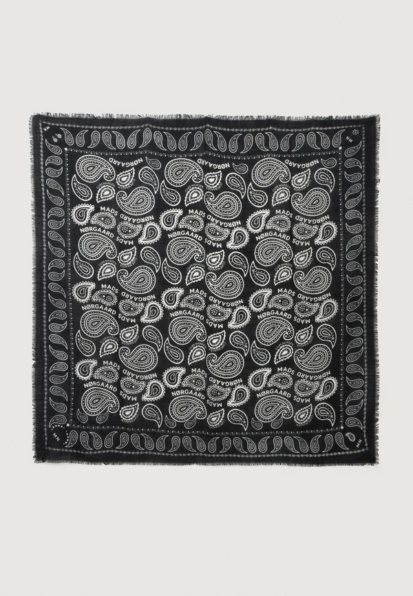 SOFT UNISEX SELF SCARF - Foulard - black