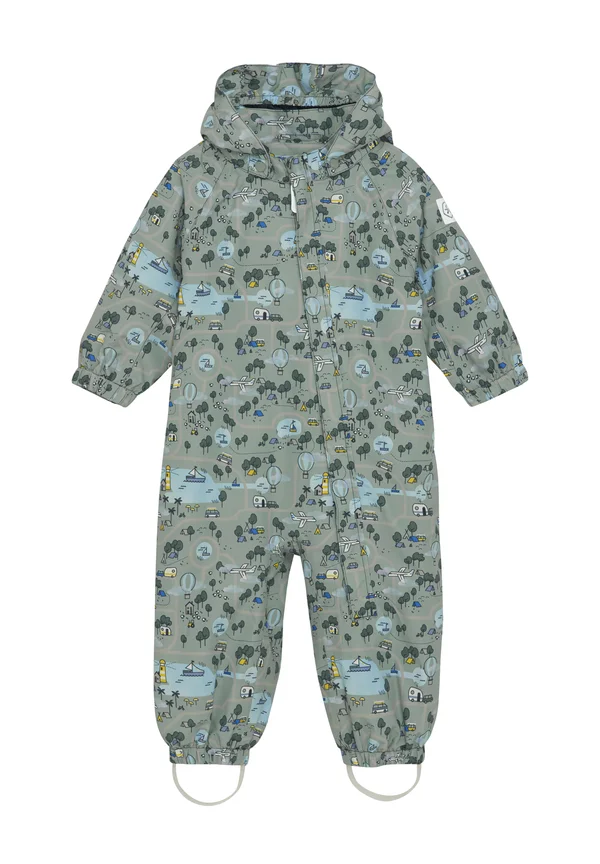 Softshell Overall - Snowsuit - iceberg green