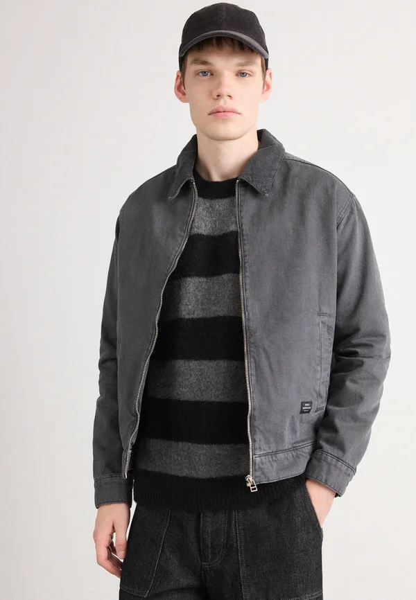 SOIL NORTON JACKET - Light jacket - asphalt