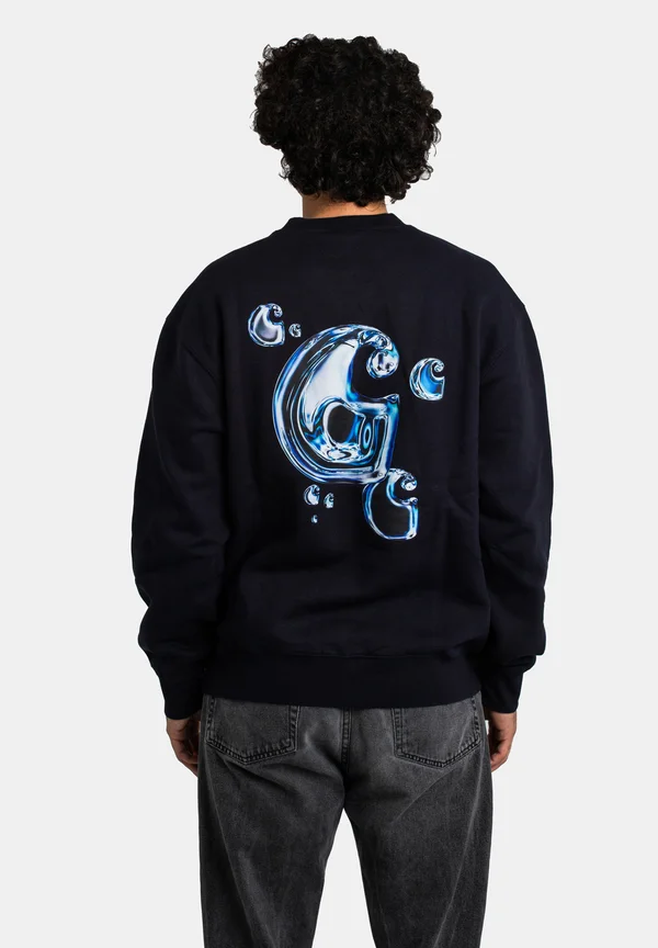 SOLAR CHROME  - Sweatshirt - dark navy