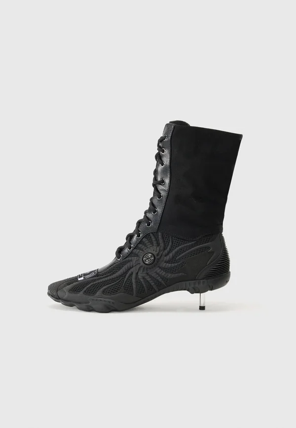 SOLAR UNISEX - Lace-up boots - black
