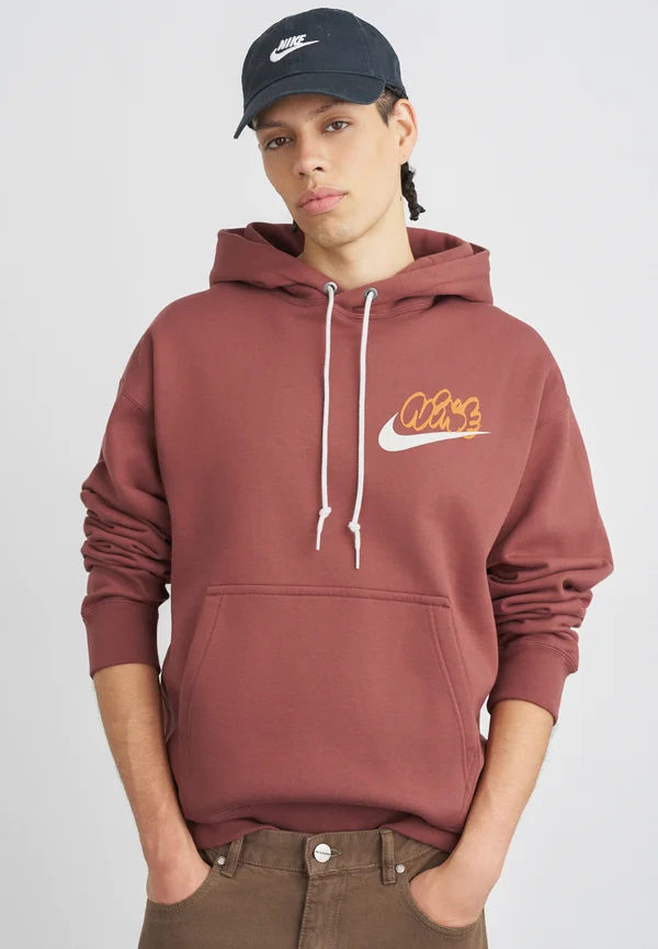 SOLO HOODIE - Hoodie - red sepia