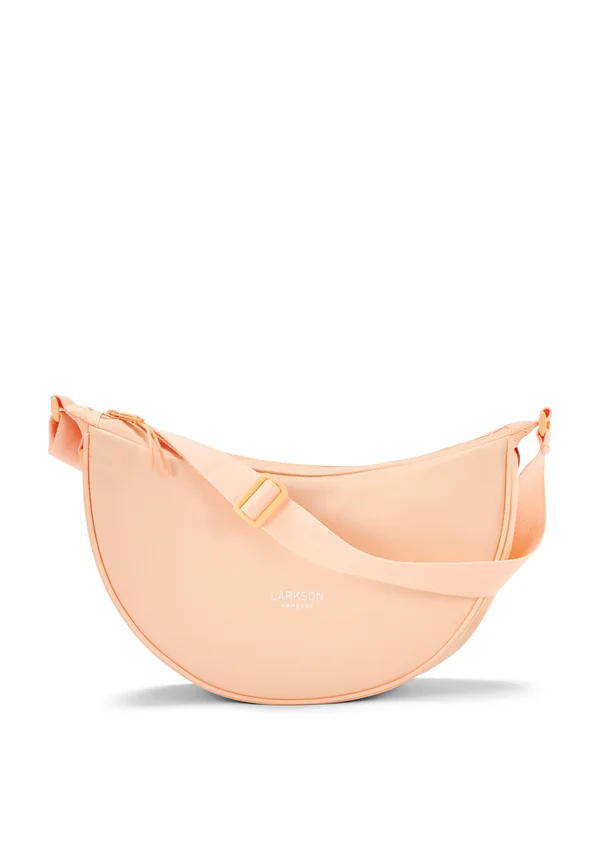 SOLVEIG MEDIUM HALF MOON - Cross body bag - peach