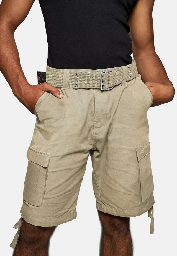 SOMMER KALAHARI MIT GÜRTEL WADI - Shorts - khaki