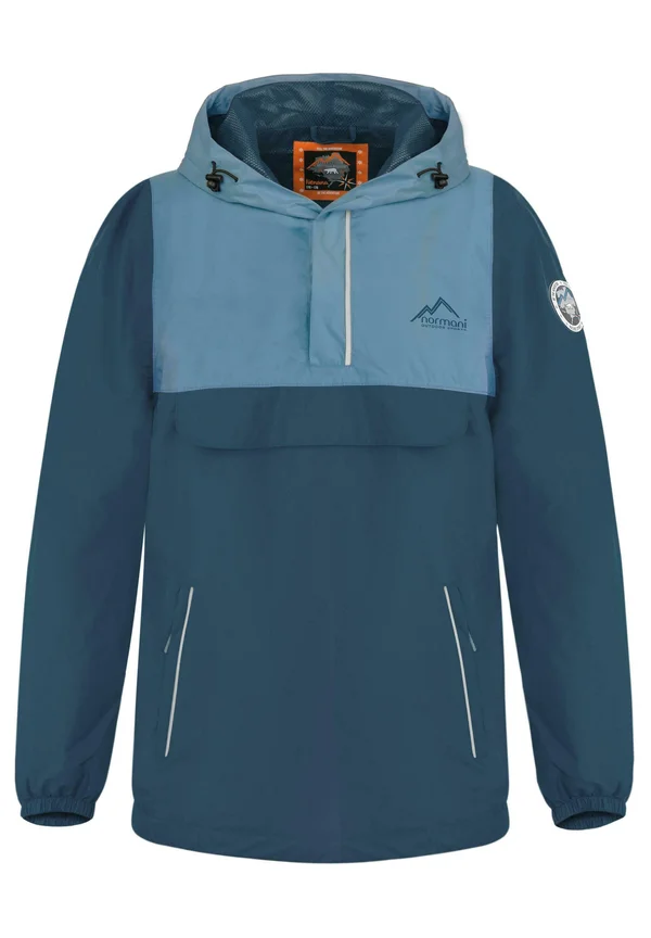 Sommer ungefütterter WINDBREAKER mit Netzfutter Regenjacke mit Reflektoren Kapuzenjacke - Light jacket - navy