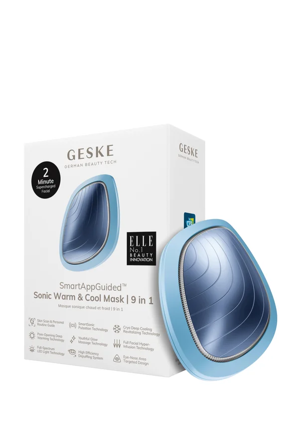 SONIC WARM COOL MASK | 9 IN 1 - Skincare tool - aquamarine