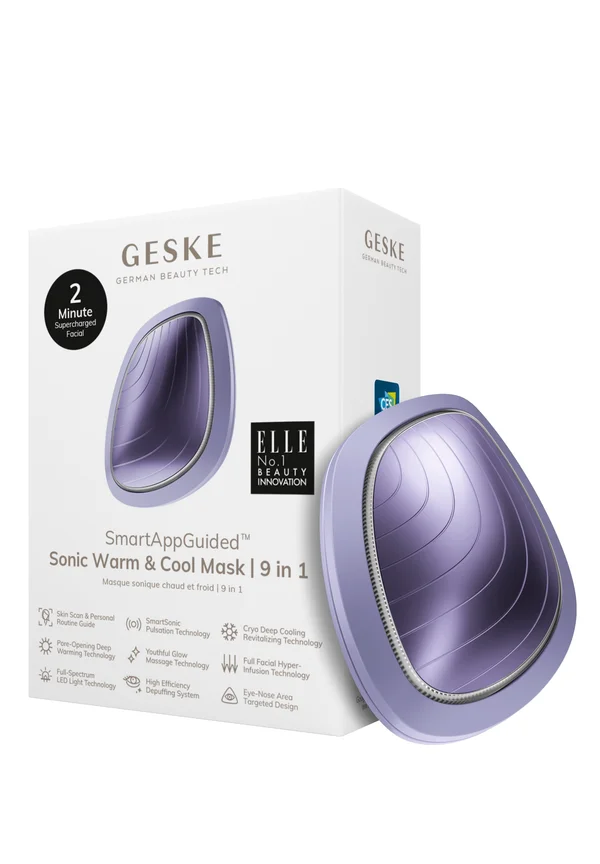SONIC WARM COOL MASK | 9 IN 1 - Skincare tool - purple