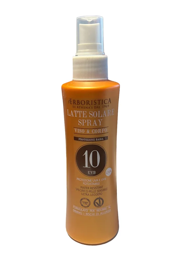 SONNENSPRAY FÜR GESICHT KÖRPER 10 UVB  - Sun protection - weiß