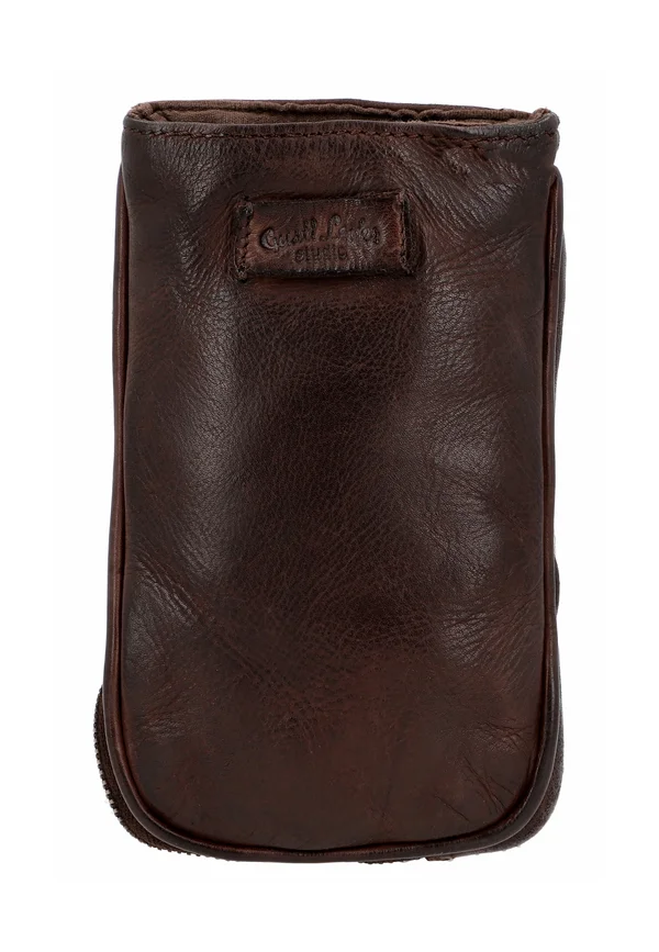 SOREN - Cross body bag - dunkelbraun