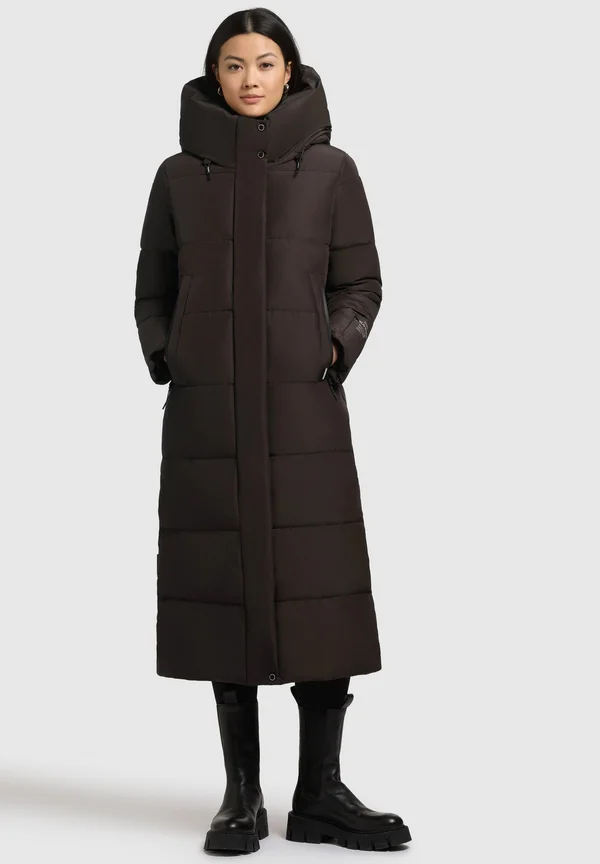 SOULANI5 MATT - Winter coat - moody plum