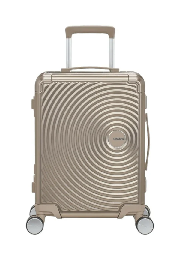 SOUNDBOX ALU - Wheeled suitcase -  bronze