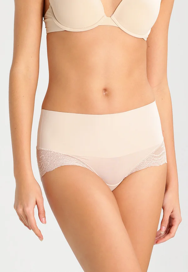 SPANXSUPERSMOOTH™ UNDIE-TECTABLE® LACE HI-HIPSTER - Pants - soft nude
