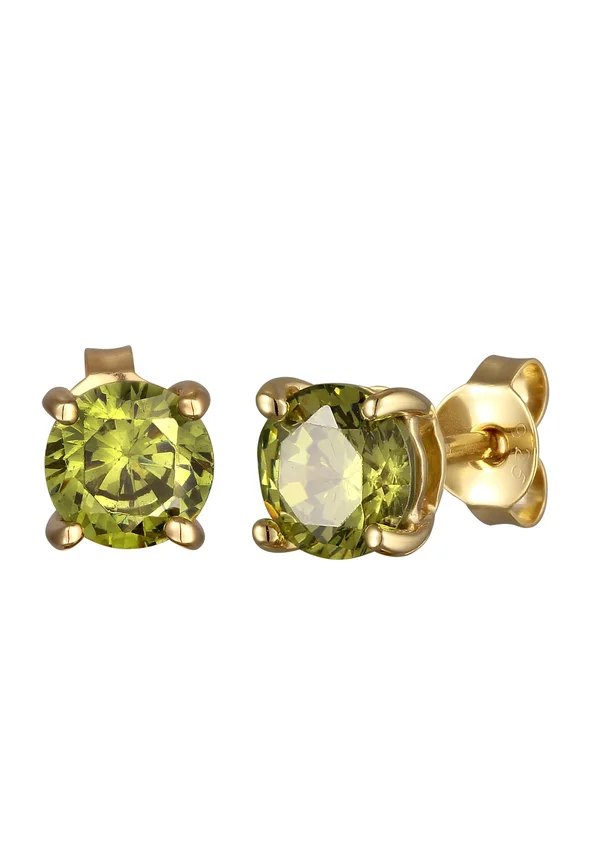 SPARKLING VIVID STUD - Earrings - grün