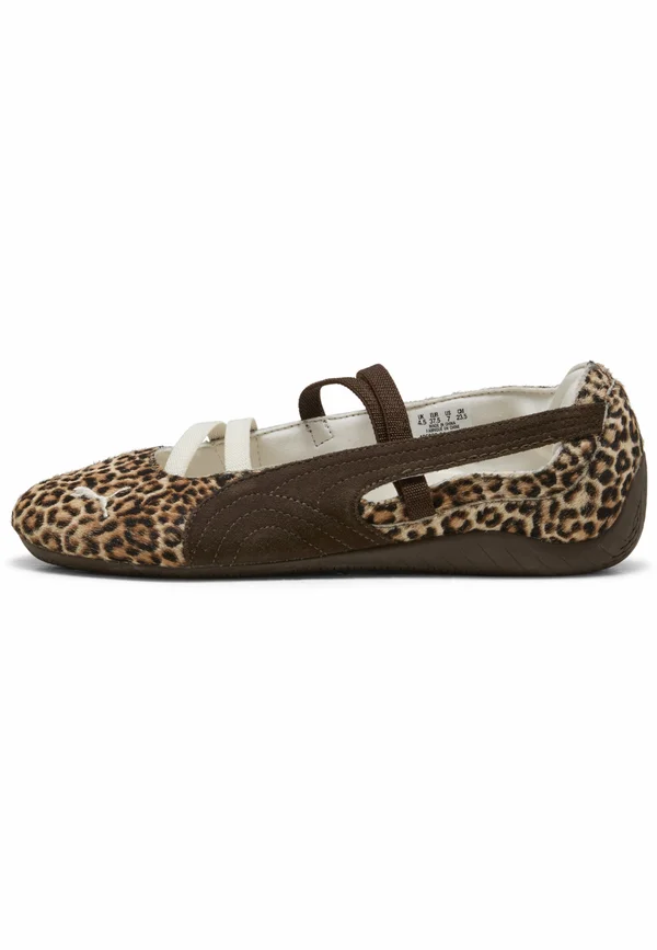SPEEDCAT WILD BALLET - Ballet pumps - chocolate-warm white