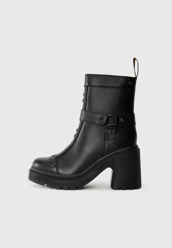 SPENCE - High heeled ankle boots - black