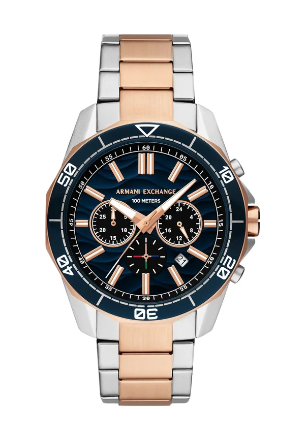 SPENCER 44MM - Chronograph watch - bicolor blue