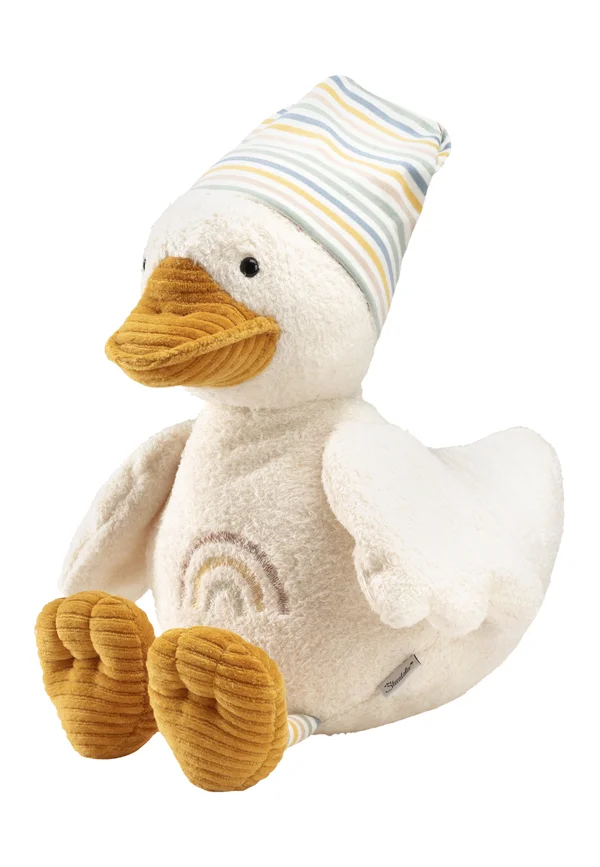 SPIELTIER L EDDA - Cuddly toy - melange ecru