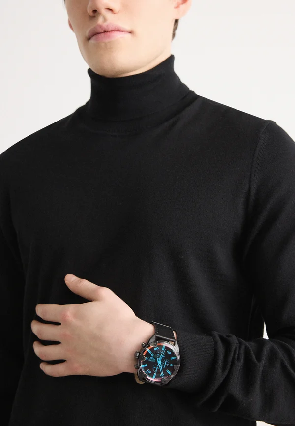 SPIKED - Chronograph watch - black