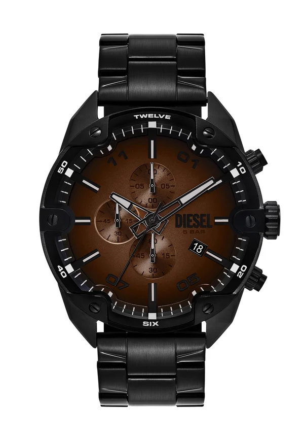 SPIKED - Chronograph watch - black
