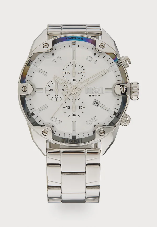 SPIKED - Chronograph watch - silver-coloured