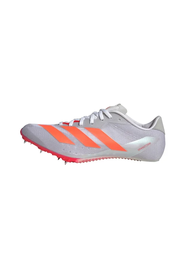 Spikes - cloud white   lucid orange   lucid red