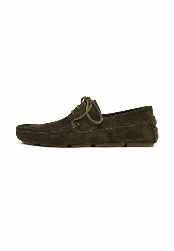 SPLIT DECK - Boat shoes - khaki