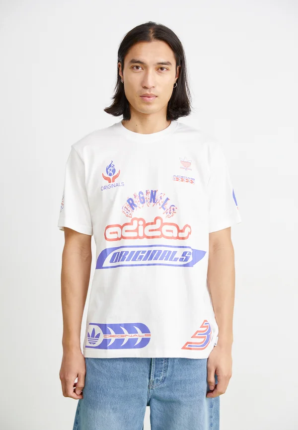 SPONSORS - Print T-shirt - white