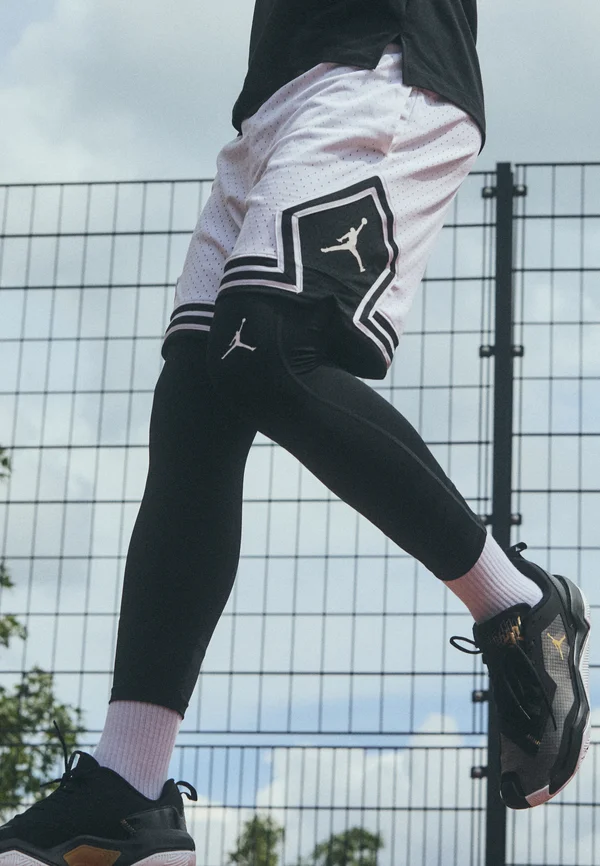 SPORT 3QT TIGHT - Base layer - black/white