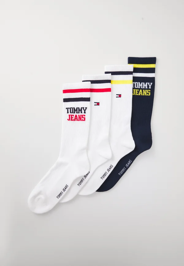 SPORT ECOM UNISEX 4 PACK - Socks - white/navy