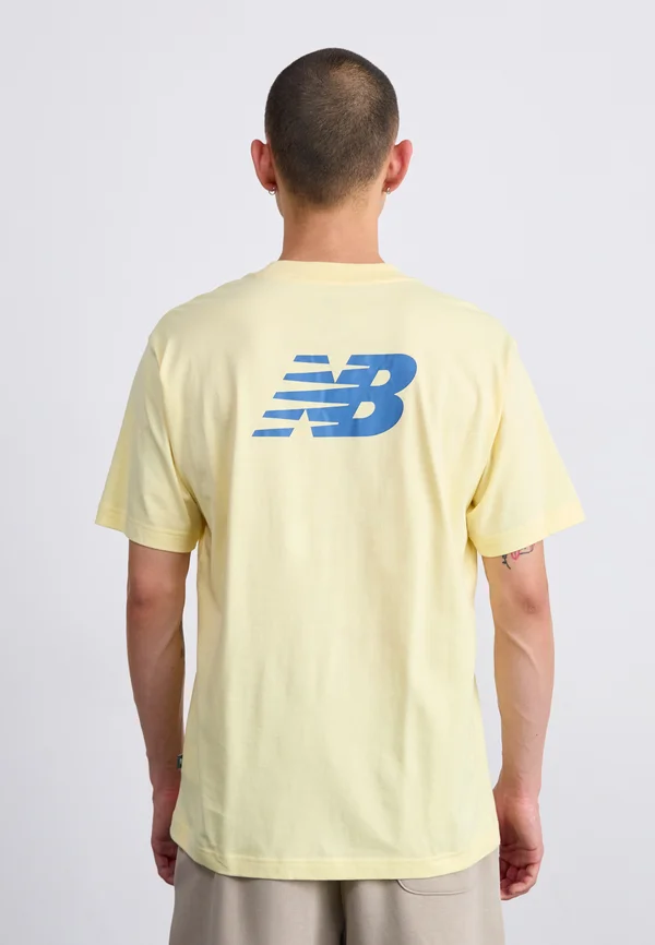 SPORT ESSENTIALS LOGO - Print T-shirt - parchment