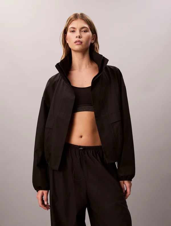 SPORT WATER REPELLENT JACKET - Waterproof jacket - black