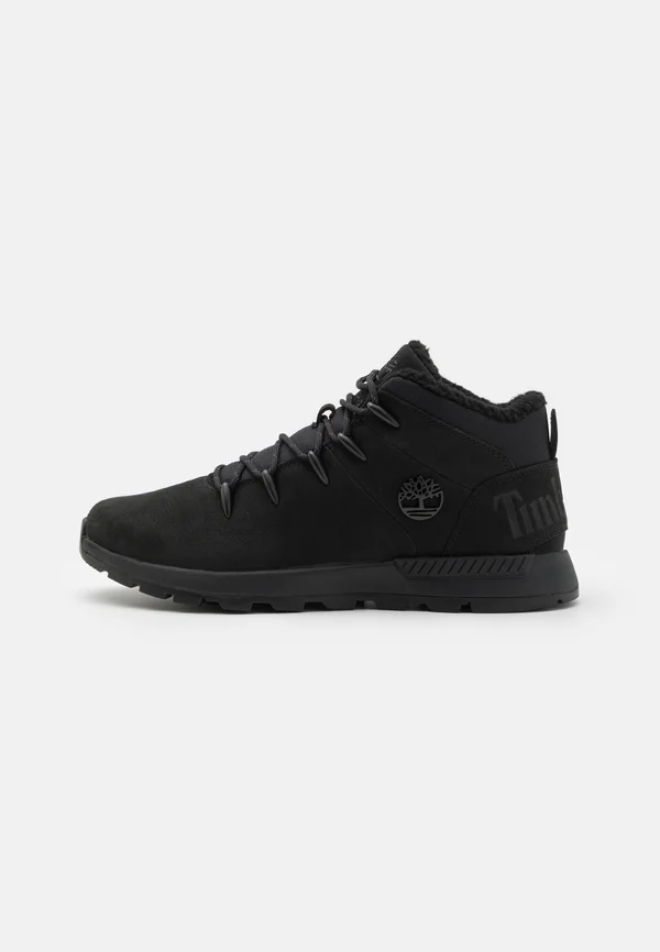 SPRINT TREKKER MID  - Lace-up ankle boots - blackout