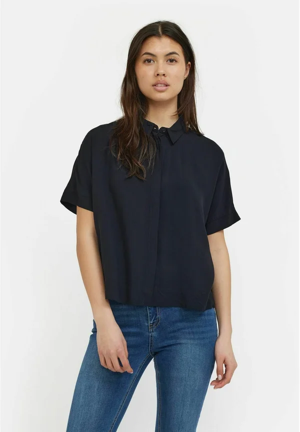 SRFREEDOM - Button-down blouse - black