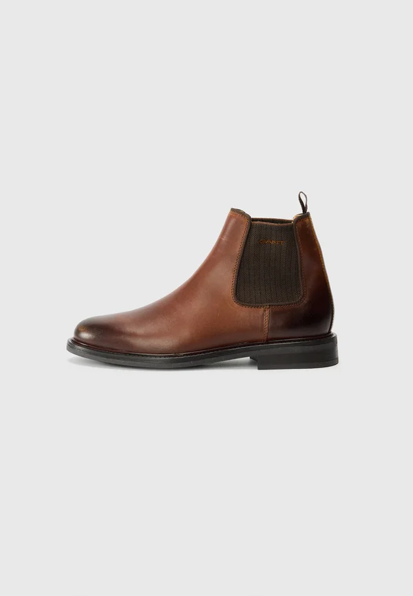 ST FAIRKON - Classic ankle boots - cognac