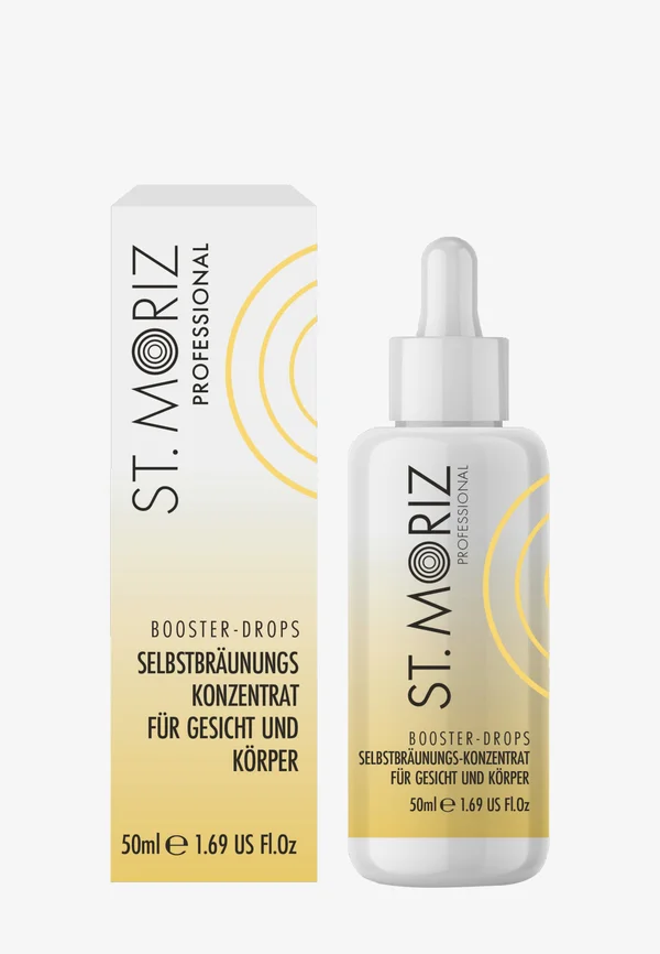 ST. MORIZ PROFESSIONAL SELF-TANNING CONCENTRATE BOOST DROP - Self-tan - medium dark