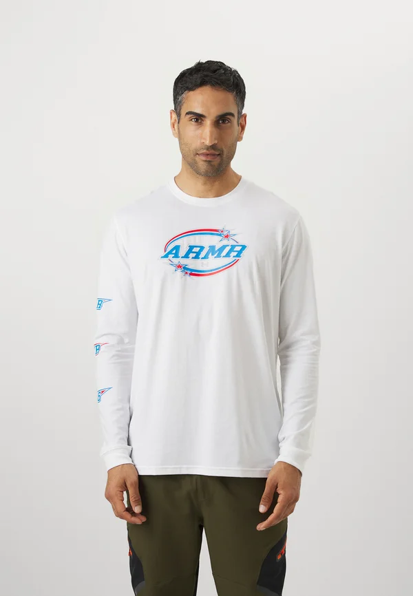 STACKED STARS  - Long sleeved top - white/red