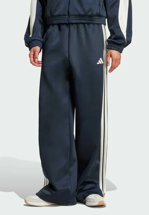 STADIUM - Trousers - aurora ink   off white